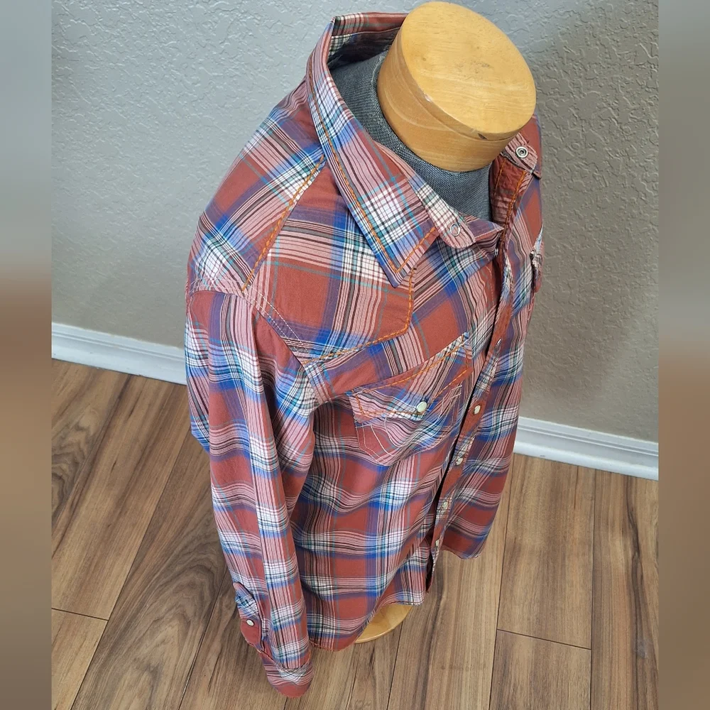 True Religion EUC snap down shirt